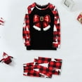 thumbnail image 6 of Penkiiy Matching Christmas Pajamas For Family Xmas Holiday Pjs Elf Plaid Sleepwear Outfit Sets For Women/Men/Couples/Adult L Red, 6 of 6