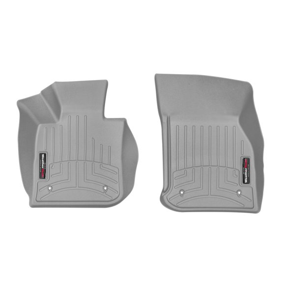 WeatherTech Custom Fit FloorLiners compatible with 2015-2024 MINI Hardtop - 1st Row (Driver & Passenger), Grey