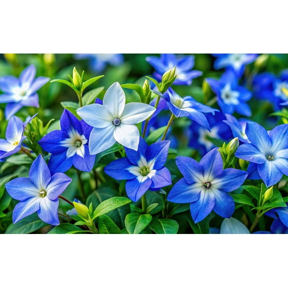 100 Blue Bellflower Seeds for Planting - Very Easy to Grow