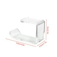 thumbnail image 1 of Headphone Hanger 15kg Acrylic Headset Stand Under Desk Earphone Stand Under Storage Holder Rack, Transparent, 1 of 9