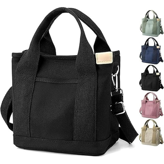 Tinkertechus Bag, Large Capacity Multi-pocket Handbag, Dual Use Shoulder Bags with Zipper & Compartments, for Women