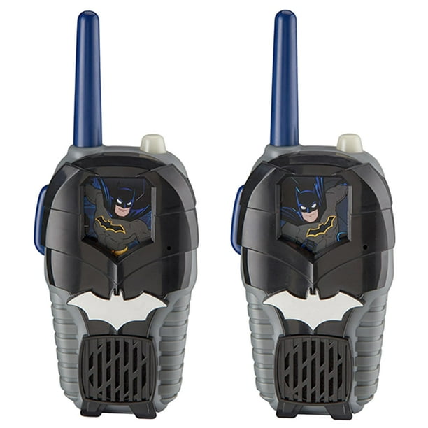 Juguete Walkie Talkies eKids de Batman para niños con gráficos iluminados