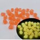 thumbnail image 1 of 300 piedras luminosas de resina para paisajismo de acuarios, impresionante piedra luminosa artificial para acuarios, guijarros luminosos carámbano luminoso 14*11 mm naranja, 1 of 5