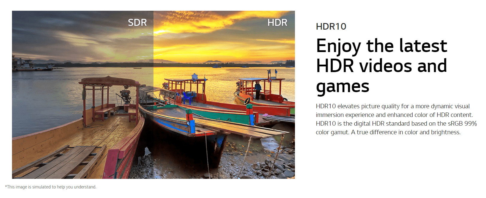 29 UltraWide™ Full HD (2560x1080) HDR IPS Monitor - 29WN600-W