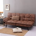 thumbnail image 4 of BMMB Convertible Memory Foam Futon Couch Sofa Bed Sleeper Convertible Futon Loveseat Adult, 4 of 8