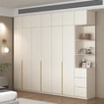 thumbnail image 4 of Dressing Table Drawers Wardrobe Nordic Luxurious Clothes Storage Wardrobe Multifunction Wooden Guarda Roupas Home Furniture My Lux Decor Round, 4 of 44