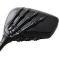 thumbnail image 5 of 2x [8mm/10mm] universal motorcycle rearview mirror motorcycle mirror handlebar mirror "fingers of the skeletons" side mirror mirror, 5 of 6