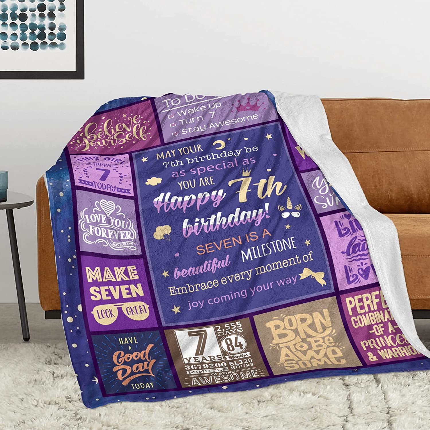  Muxuten 8 Year Old Girl Gifts Blanket 60X50, Gifts for 8 Year  Old Girls, 8 Year Old Girl Birthday Gift, Gift for 8 Year Old Girl,  Birthday Gifts for 8 Year