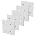 thumbnail image 3 of Connecting Plate, 5Pcs 4-Hole Vertical Connecting Plate Heat Resistance for Aluminium Extrusion  Joining Board, Picture Hanging Hardware, 3 of 8