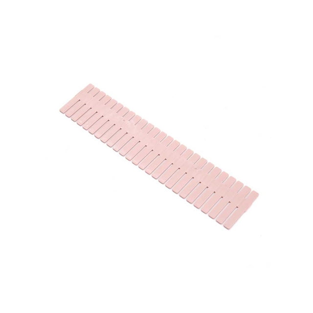 Paquete de 4 cajones organizador divisor ajustable partición hogar dormitorio armario artículos varios calcetines ropa interior combinación Almacenamiento y organización del hogar Rosado 37x7cm Bewildely HA067892-01