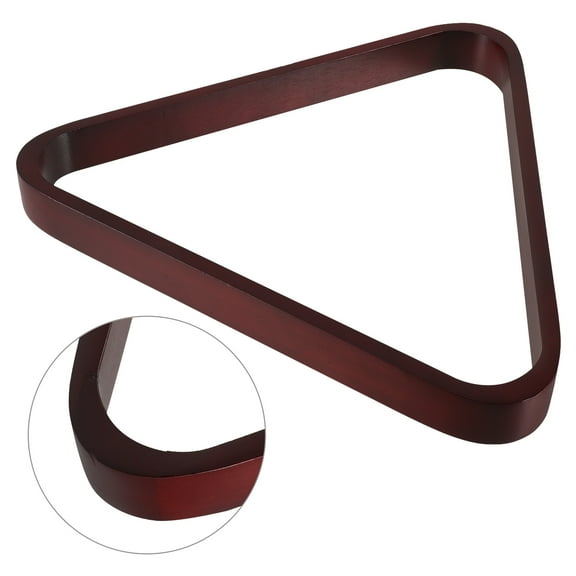 Worgeous Wooden Triangle Rack for Pool Balls 1 Set Billiard Frame Storage Bracket Pool Triangle Frame