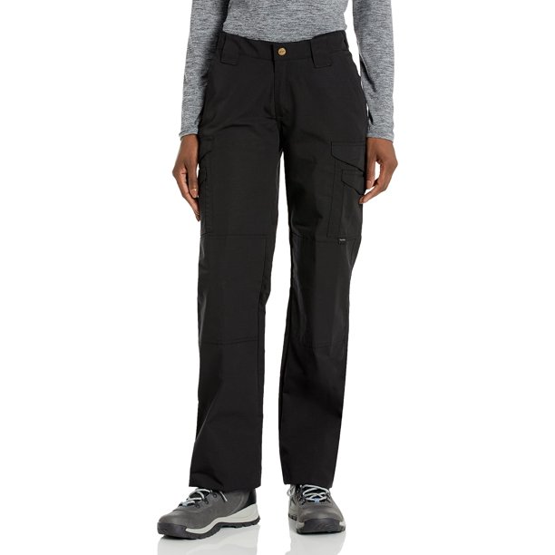 Pantalones tácticos para mujer Tru-Spec 24-7 negros 65/35 Rip-Stop