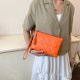thumbnail image 3 of Bolsa Bolso de mano con remaches a la moda, bolso de noche con cremallera para mujer (naranja) Tmvgtek Para estrenar, 3 of 9