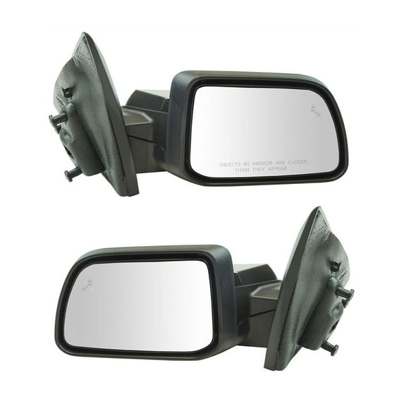 Geelife For 2011-2014 Edge Exterior Power Heated Puddle Light w/Blind Spot Mirror Left