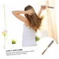 thumbnail image 2 of Peine cilíndrico de peluquería, cepillo secador de pelo para mujer, cepillo redondo de cerdas de jabalí para Barba, peine para pelo rizado, cepillo redondo pequeño, 2 of 5