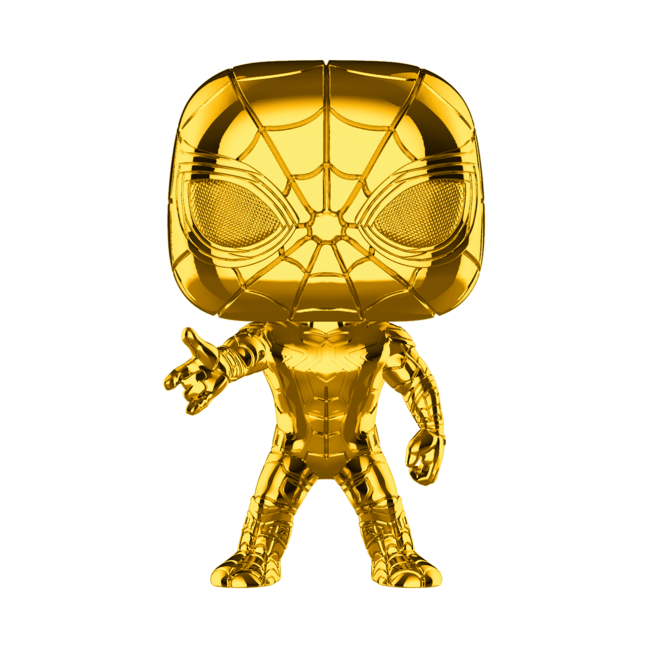 Funko Pop! Marvel: Marvel Studios 10- Iron Spider Chrome