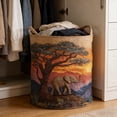 thumbnail image 4 of zhangmingg Versatile Quilted Home Storage Organizer Laundry Hamper for Blankets Books and Household Items, 4 of 5