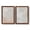 Barnwood Maple, variant on Twitch I - Premium Framed Canvas 2 Piece Set - Ready to Hang