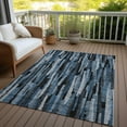 thumbnail image 6 of Addison Rugs Chantille Indoor/Outdoor Transitional Stripes Blue Washable Rectangle Rug, 10' x 14', 6 of 6