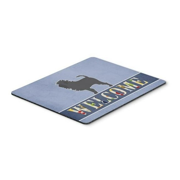 Affenpinscher Welcome Mouse Pad, Hot Pad or Trivet