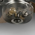 thumbnail image 2 of P2584-71-Progress Lighting-Greer - Wide - Ceiling Fan - 2 Light - Handheld Remote in Transitional style - 54 Inches wide by 20 Inches high-Gilded Iron, 2 of 7