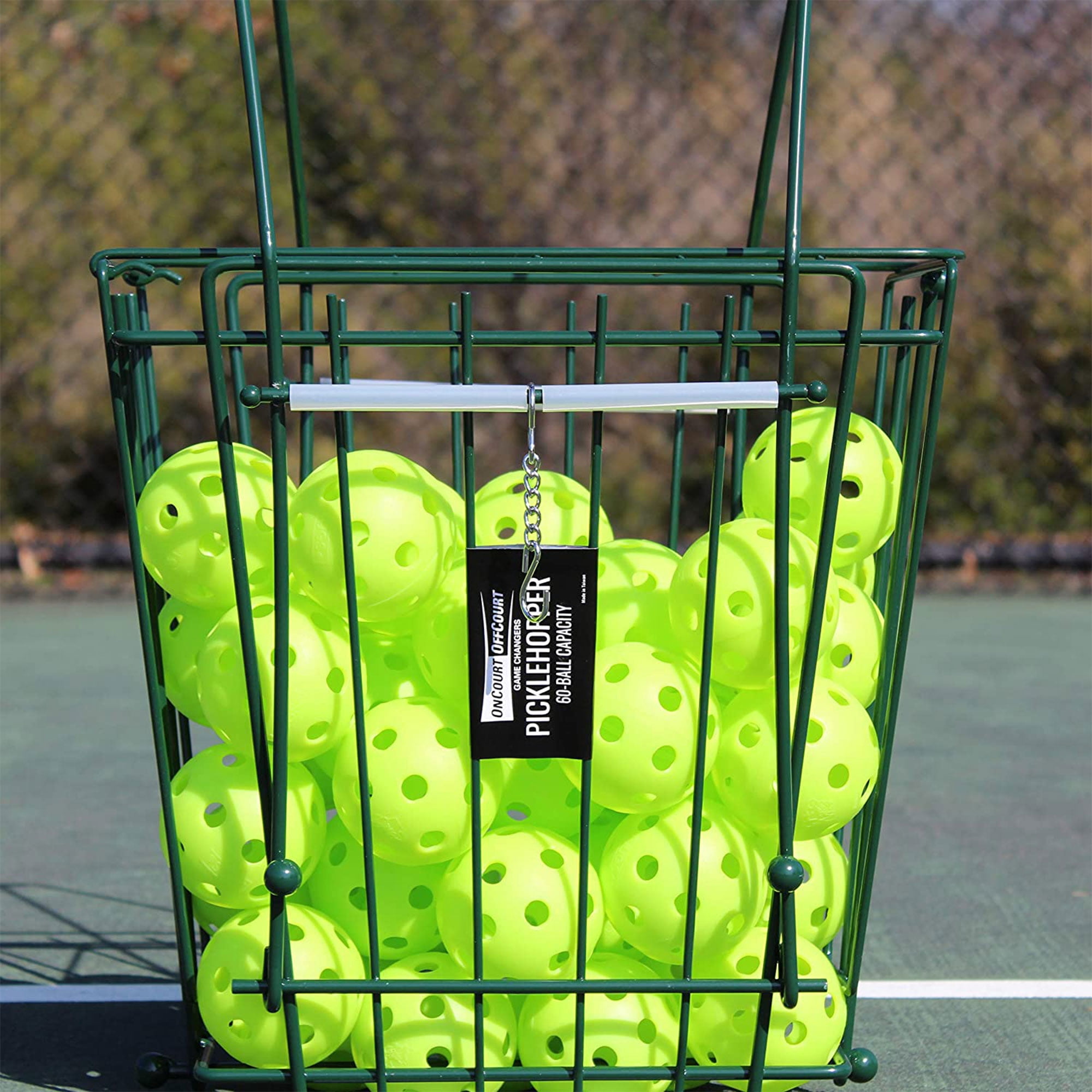 OnCourt OffCourt PickleballHopper 60-Ball Capacity