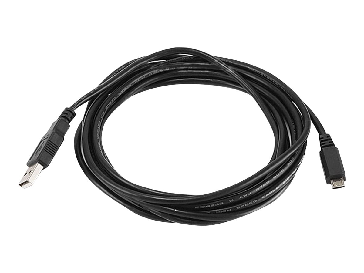 Monoprice USB Cable 10 Feet Black Micro USB / MicroB 2.0 A Male