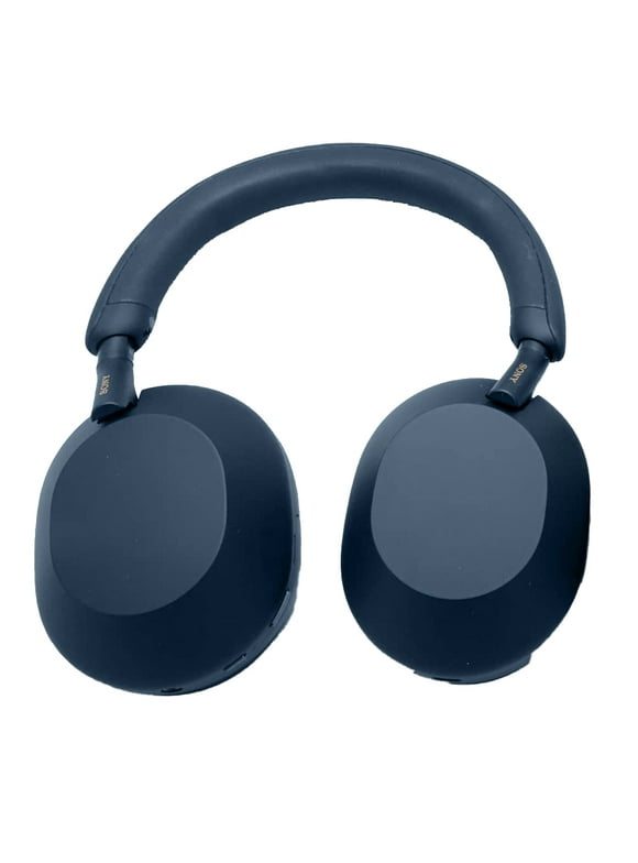 Sony WH-1000XM5 Noise-Canceling Wireless Over-Ear Headphones (Midnight Blue)