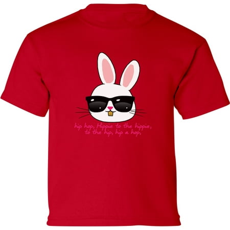 

HIP HOP Easter Bunny Graphic Shirt - Happy Easter Day Infant SHirt - Christian T-Shirt Boys Girls Outfit Gifts