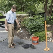 Aquaphalt 4.0 Fine Black Water-Based Asphalt and Concrete Patch 3.5 gal