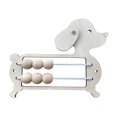 thumbnail image 4 of hengtong Wooden Busy Board Games , Puppy Abacus and Round Clock, Multi, 4 of 9