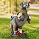 thumbnail image 3 of Estatuas de jardín de enanos de dinosaurio, decoración para exteriores, regalos de cumpleaños para mamá, esculturas de dinosaurios comiendo enanos de patio, 3 of 5