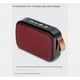thumbnail image 2 of Altavoz inalámbrico Bluetooth de tela G2 para exteriores, tarjeta de audio con disco U, altavoz de regalo portátil Mini subwoofer creativo, 2 of 5
