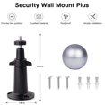 thumbnail image 3 of 1 soporte de pared de bola magnética para Arlo HD Arlo Pro, 3 of 8