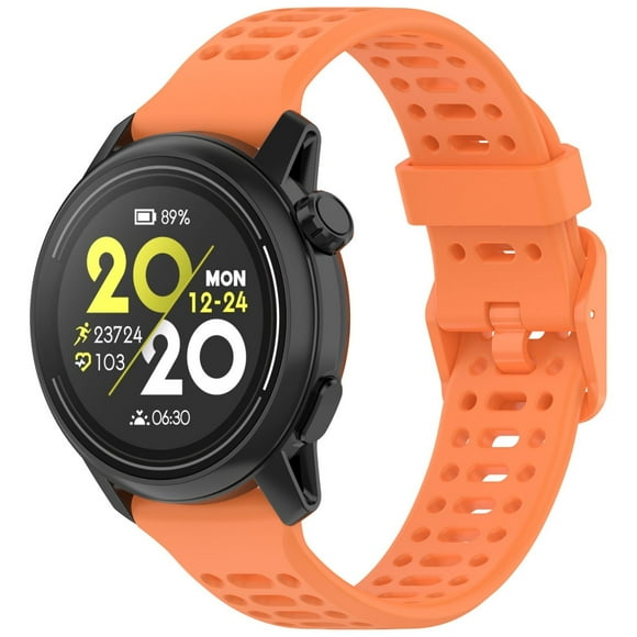 Bracelet de Montre 22 mm Sport Intelligent en Silicone Officiel Souple Compatible avec Durable et Léger Respirant