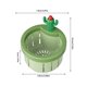 thumbnail image 2 of Cactus Shape Kitchen Sink Strainer Basket Automatic Dumping Food Waste Collector Draining Filter Net 3-Piece Set, 2 of 5