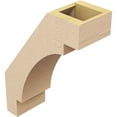 thumbnail image 5 of Ekena Millwork 5"W x 12"D x 16"H Merced Rough Cedar Woodgrain TimberThane Knee Brace, Primed, 5 of 6