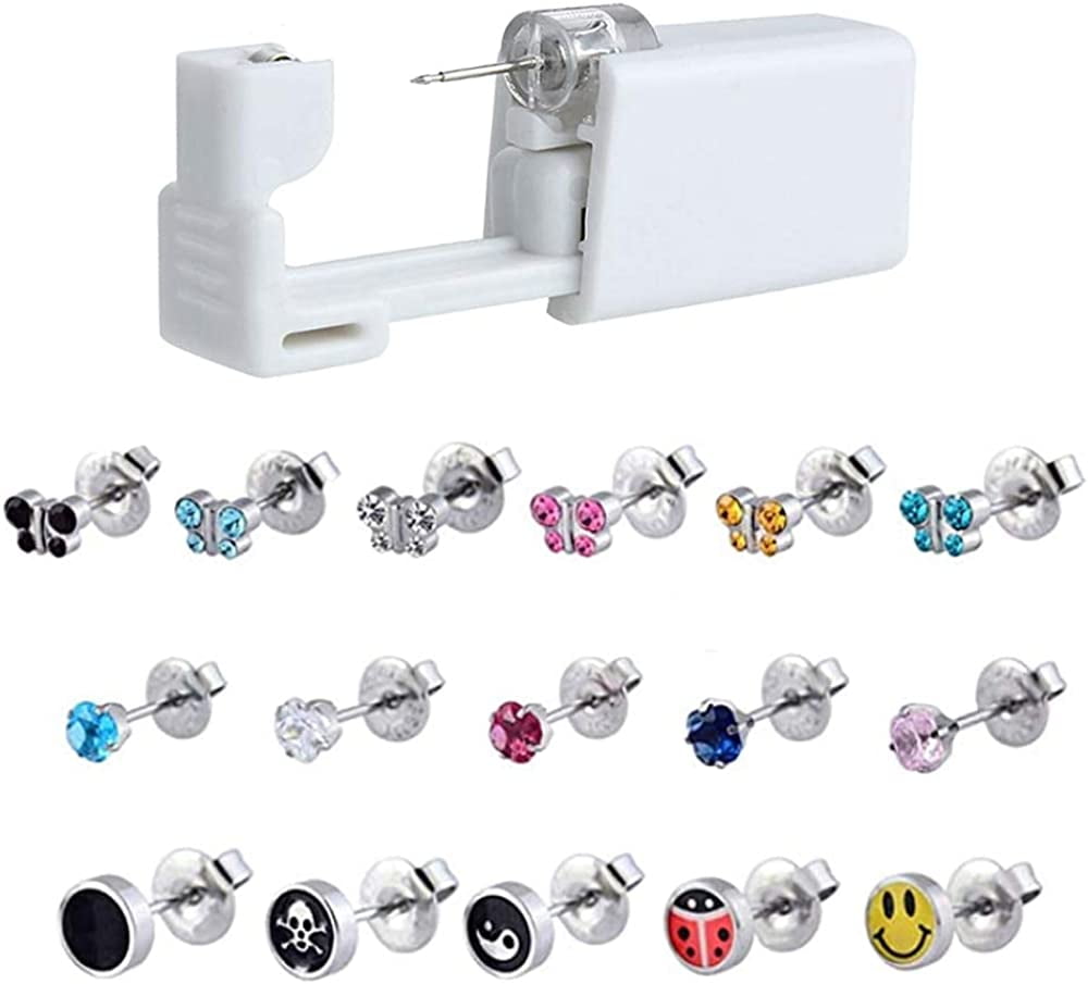Disposable Sterile Ear Piercing Unit for Baby Ear Tragus Piercing Gun Little Children NO Pain