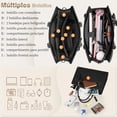 thumbnail image 2 of Bolsa Para Mujer Moda Tote Bag Bandoleras Laptop Color Negro, 2 of 3