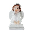 thumbnail image 3 of Estatuilla de Ángel de estilo nórdico para niña, accesorios de fotografía, adorno creativo bonito coleccionable Retro para el hogar, mesa, librería, , estilo c Baoblaze Estatua de ángel, 3 of 8