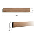 thumbnail image 3 of Linoroso 16.5'' Magnetic Knife Bar, Powerful Acacia Wood Magnetic Knife Strip Knife Rack for Kitchen Knives & Tools, 3 of 7