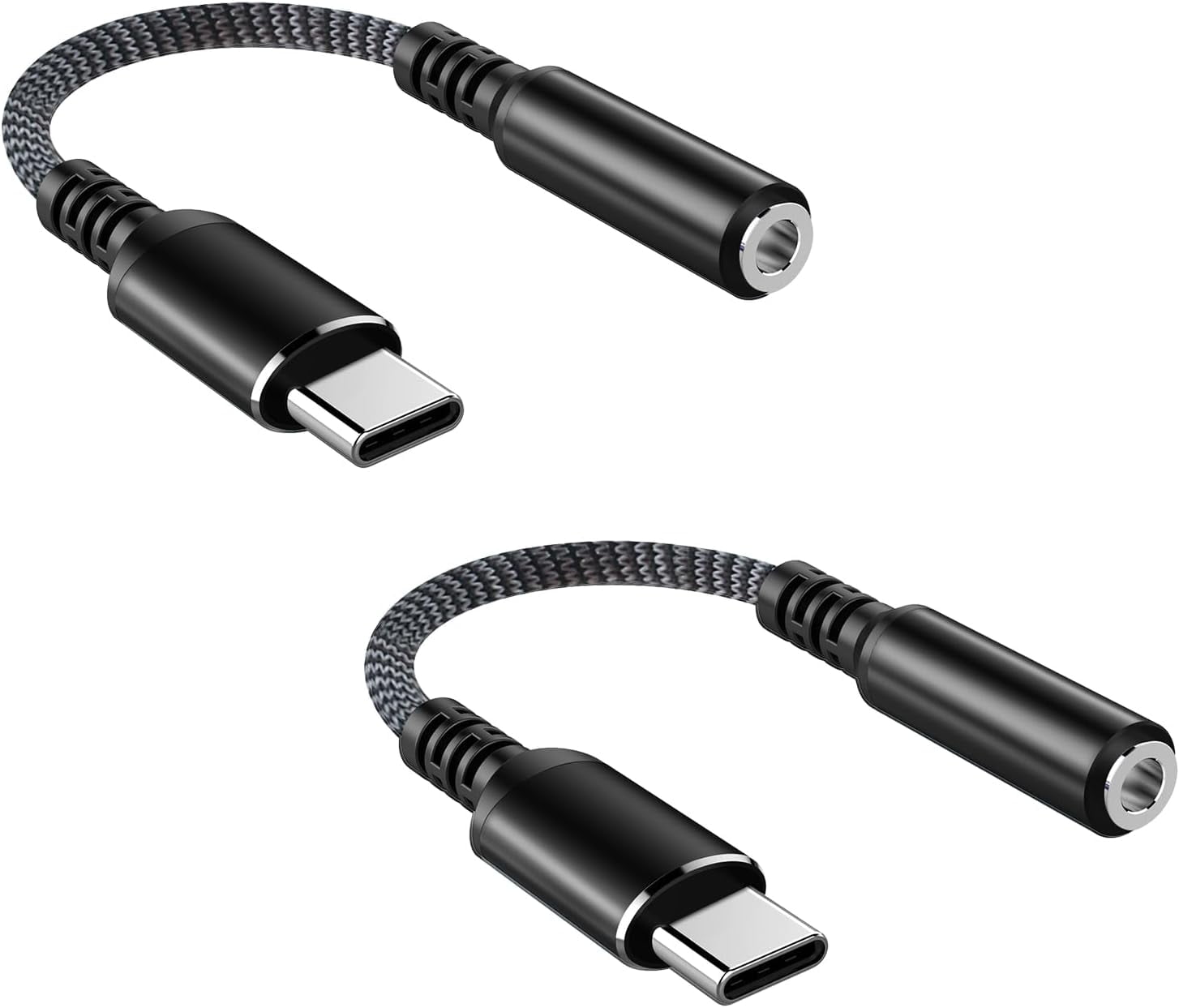 USB C to 3.5 mm Female Headphone Jack Adapter, Type C Aux Audio Dongle