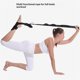 thumbnail image 2 of Stretch Strap with Loops for Foot and Calf - Ideal for Physical Therapy, Achilles Tendonitis Relief, and Plantar Fasciitis - Perfect for Yoga, Gymnastics, and Flexibility Training (Black), 2 of 5