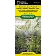 National Geographic Trails Illustrated M Goat Rocks, Norse Peak and William O. Douglas Wilderness Areas Map [Gifford Pinchot, Mt. Baker-Snoqualmie, and Okanogan-, Book 823, (Paperback)