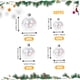 thumbnail image 3 of Bolas de Navidad transparentes, 30 unidades, 1,2/1,6/2/2,4 pulgadas, irrompibles, de plástico transparente, brillantes, iridiscentes, para decoraciones de árboles de fiestas navideñas, 3 of 7
