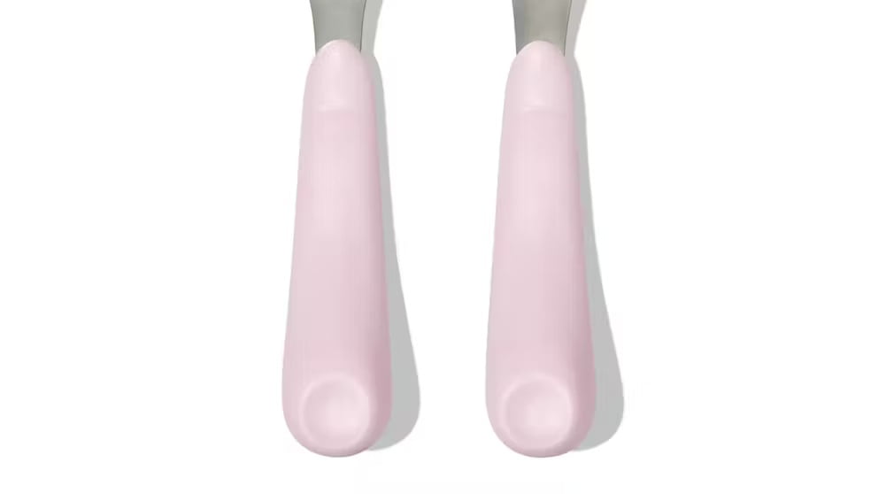 Oxo Tot - Ensemble Fourchette & Cuillère - - Fleur - 12 Mois +