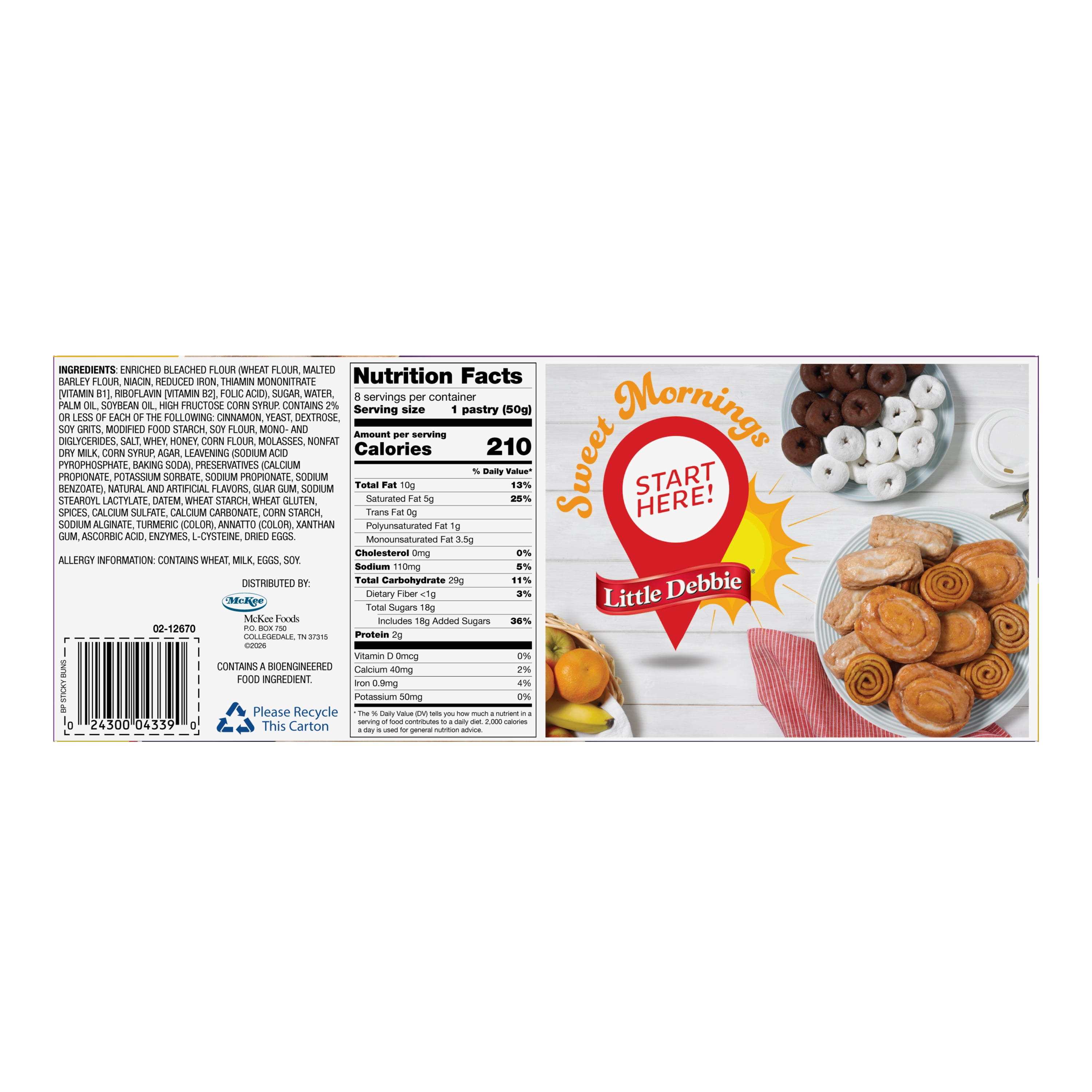 Little Debbie Big Pack Sticky Buns