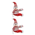thumbnail image 1 of Toystoory Hebilla de cortina para fiesta de Navidad, tela de Navidad, decoración de felpa, Clip para ventana colgante para hombre mayor, Muñeco de nieve 2piezas, 1 of 6