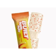 BUILT Bar Sour Puff Protein Bars, Sweet Peach Punch, Gluten Free, Sour Candy Snacks - 12ct