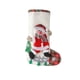 thumbnail image 1 of Medias de Navidad personalizadas - medias de lino de cuadros para chimenea, decoración navideña de 30x19cm, bolsas de regalo familiares, 1 of 2